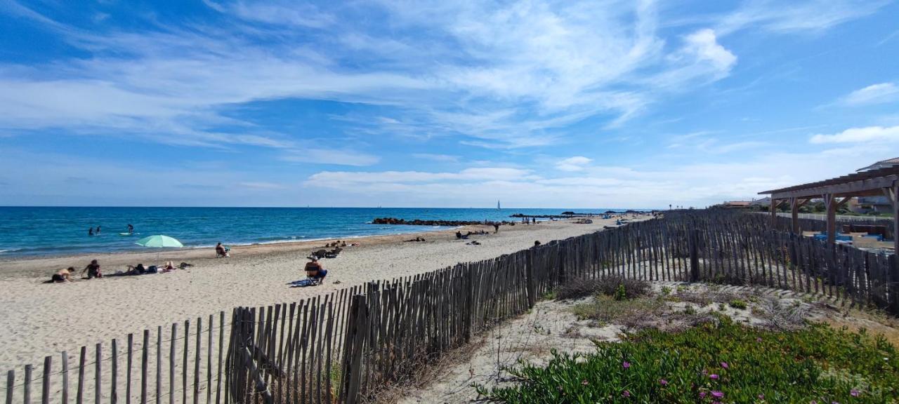 La Perle Bleue, 100 M De La Plage, Parking, Wifi Frontignan Kültér fotó